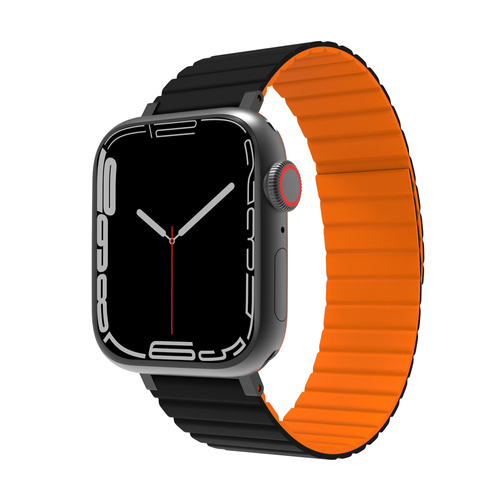 JCPal FlexForm Apple Watch Band for Black/Orange (42/44/45mm)