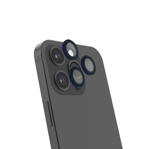 JCPal Preserver Camera Lens Protection - iPhone  15 Pro Max (Blue Titanium)