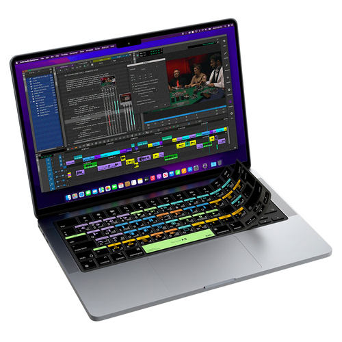 VerSkin Avid Media Composer Shortcut Keyboard Protector - MacBook Pro 14"/16" MacBook Air 13"