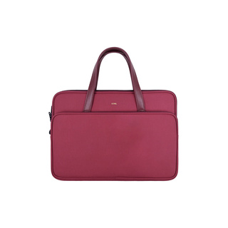 JCPal Milan briefcase Sleeve for 13/14-inch, Ruby-Red