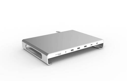 JCPal ELEX USB-C 11-Port Hub Stand (Silver)
